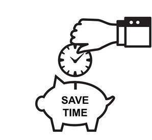 Saves you time